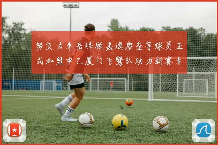 努艾力李岳峰顾嘉逸廖垒等球员正式加盟中乙厦门飞鹭队助力新赛季